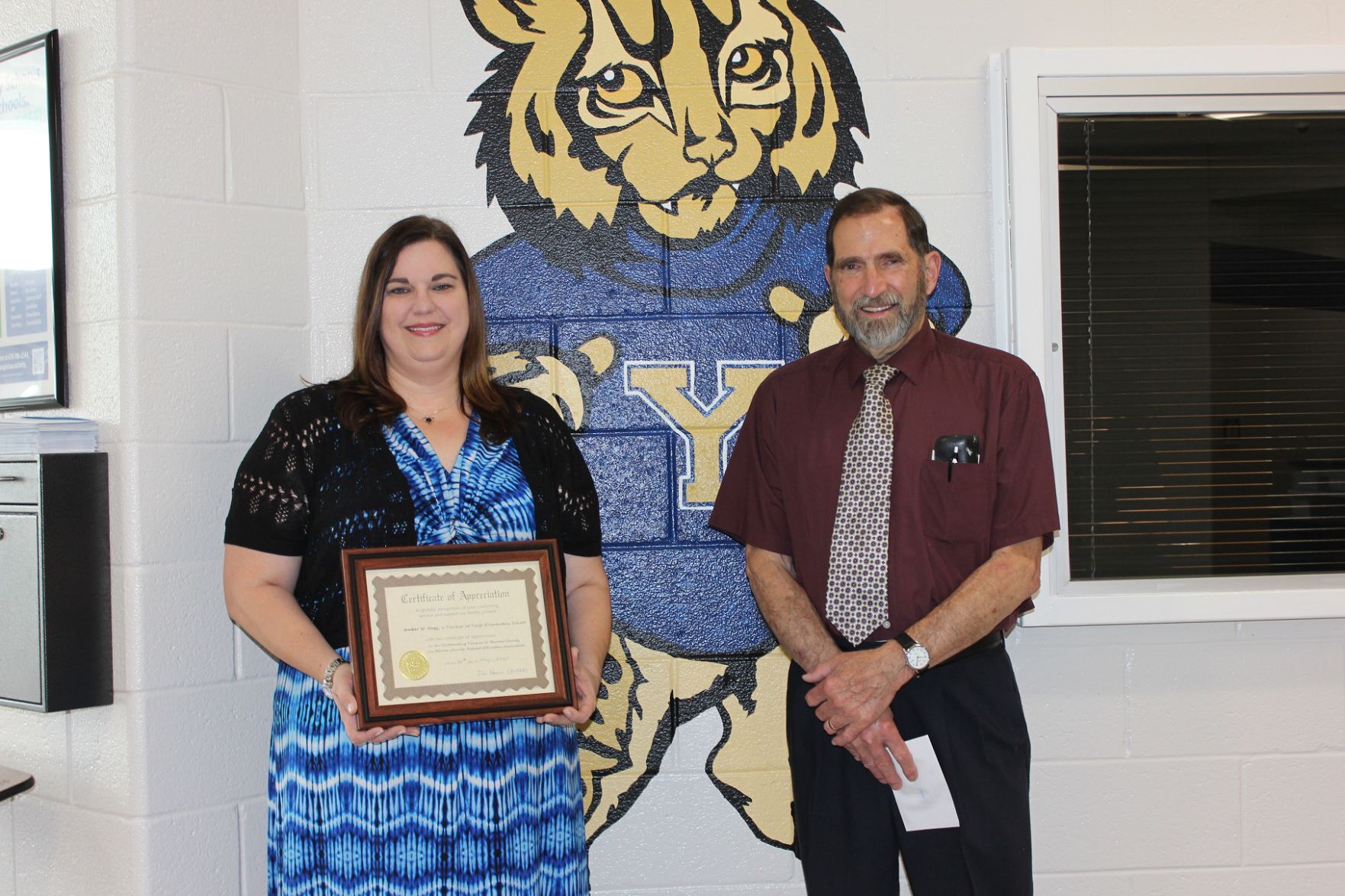 PHOTO: Hagy receives annual BCREA scholarship